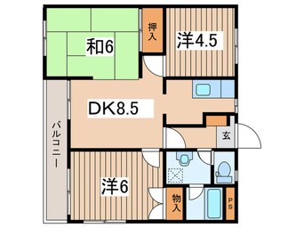 間取図 メゾンドレーブ