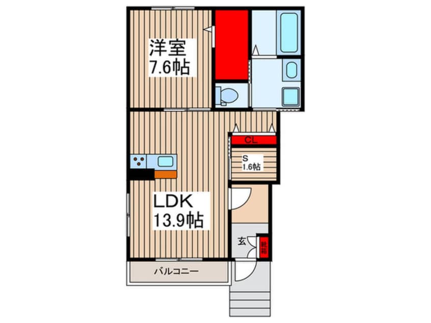 間取図 シャンティパレス