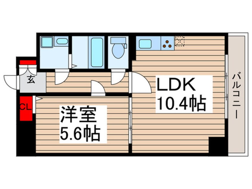 間取図 モアナレジデンス