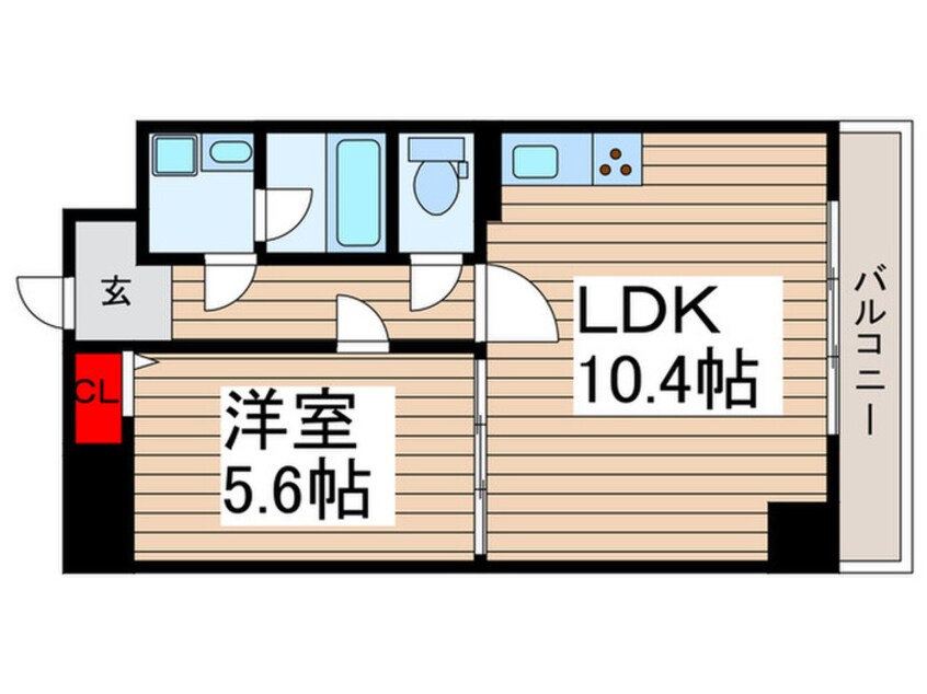 間取図 モアナレジデンス