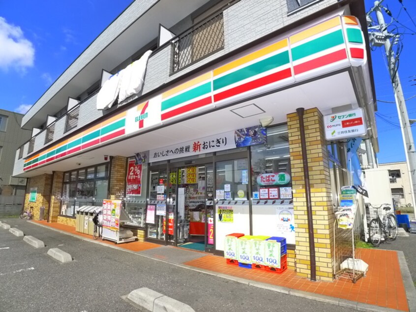 セブンイレブン(コンビニ)まで93m ベルベール星野