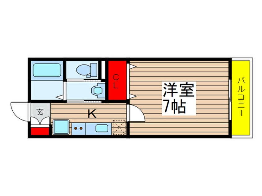 間取図 アンプレッセ