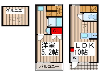 間取図 ハイムK