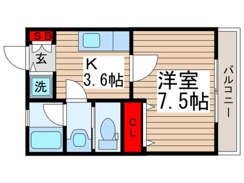 間取図 フェアリースター