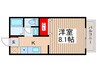 ＡＢハイツ 1Kの間取り
