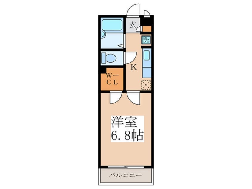 間取図 パルティ－ル武蔵野