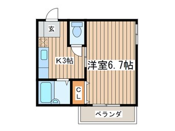 間取図 ヴェント