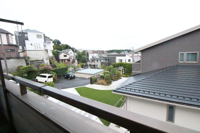 室内からの展望 コーポ小串