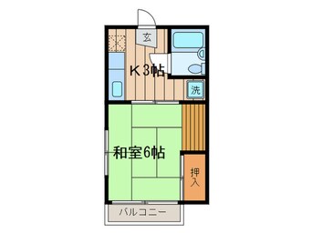 間取図 サン岡田