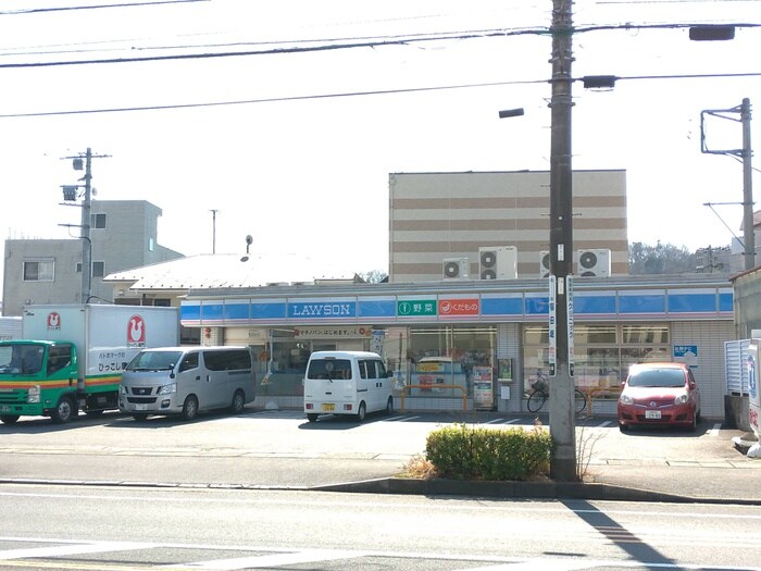 ローソン 川崎菅三丁目店(コンビニ)まで574m ジオーレ稲田堤