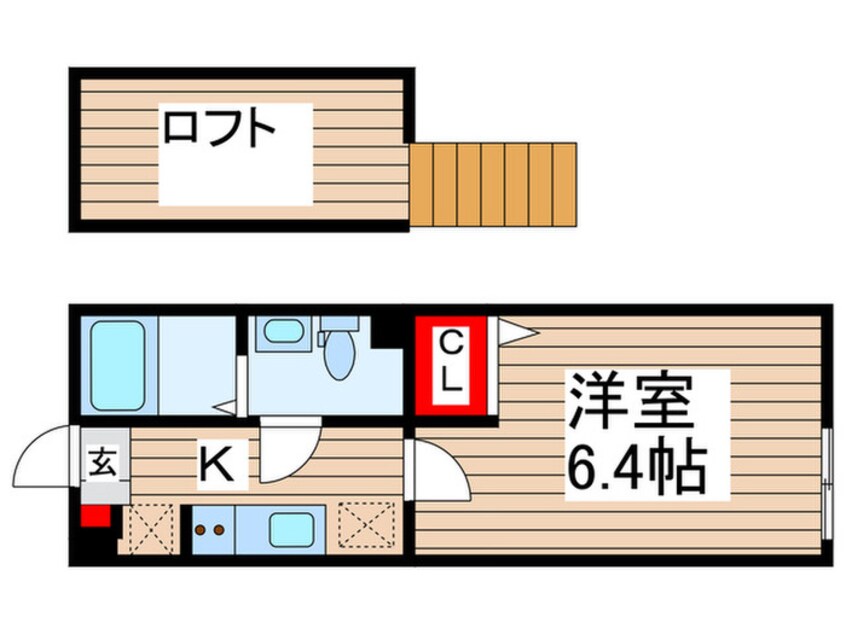 間取図 ＭＱｕａｒｔｏ　新検見川