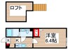 ＭＱｕａｒｔｏ　新検見川 1Kの間取り