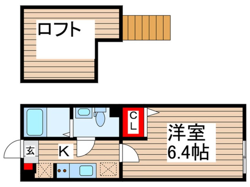 間取図 ＭＱｕａｒｔｏ　新検見川