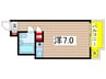 ダイコーパレス京成小岩（403） 1Rの間取り