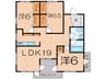 La CaSa del Artista 3LDKの間取り