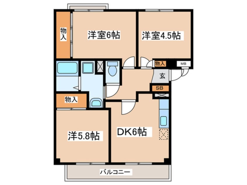 間取図 緑風館