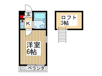 間取図 シティパレスコ－ポ旭