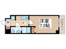 アルファコート青砥 1Kの間取り