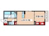 Ｍ´ｓ　ＨＯＵＳＥ 1LDKの間取り