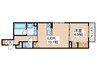 Ｍ´ｓ　ＨＯＵＳＥ 1LDKの間取り