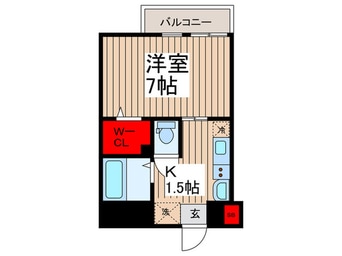 間取図 ルネコート高砂WEST　A棟