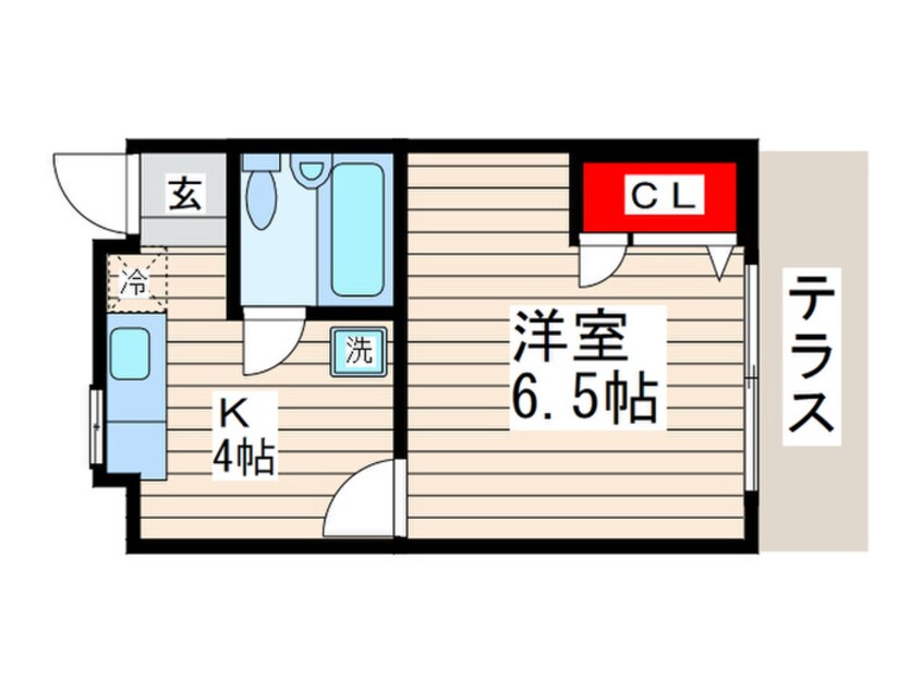 間取図 ティッセ旭丘