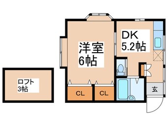 間取図 コーポ秀