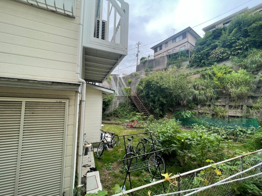 室内からの展望 コーポ湘南