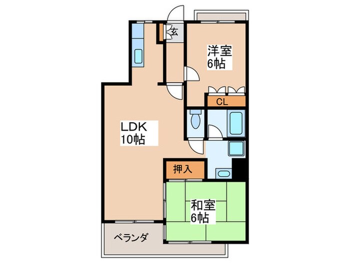 間取り図 アーバン・ロイヤル・パレス