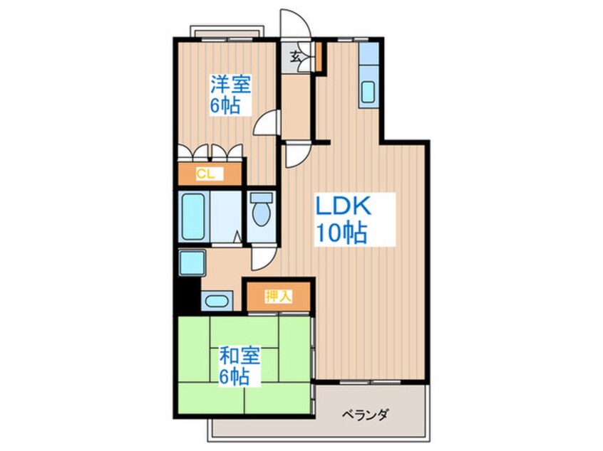 間取図 アーバン・ロイヤル・パレス