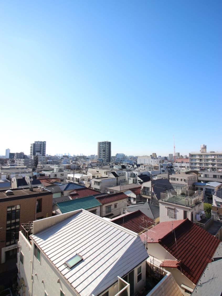 室内からの展望 ディームス品川戸越Ⅱ