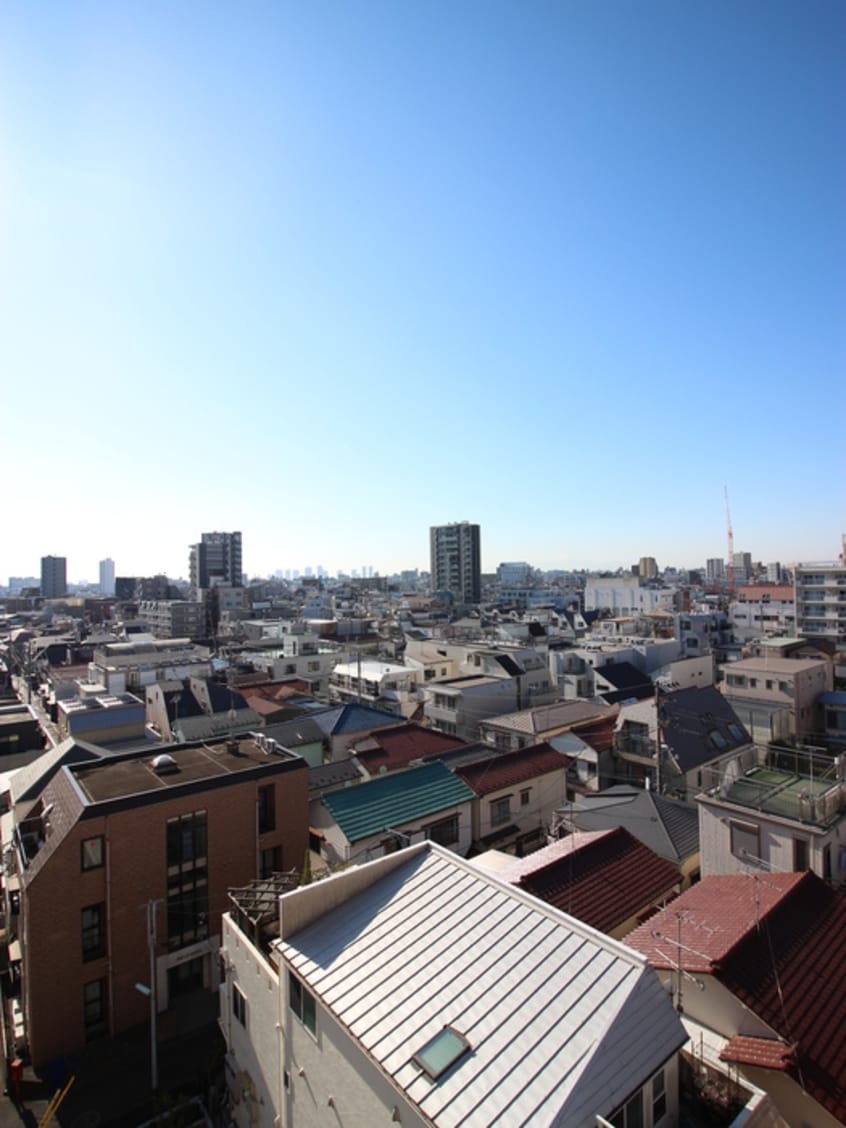 室内からの展望 ディームス品川戸越Ⅱ