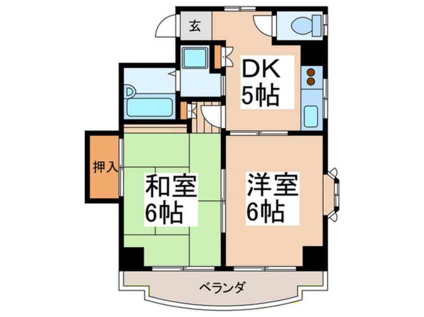 間取図 馬渕ビル