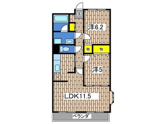 間取図 シャト－秋葉町