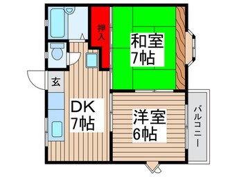 間取図 コンフォートタキザワ