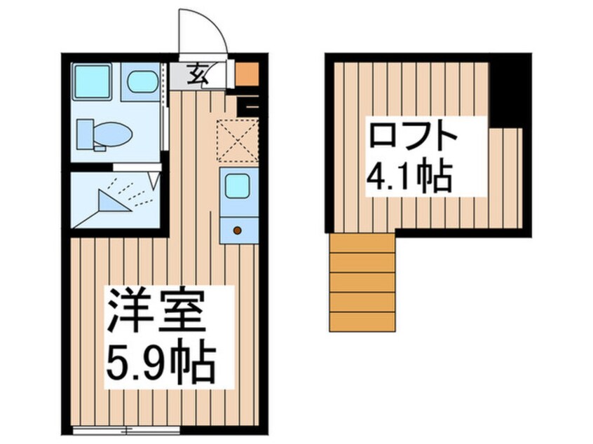 間取図 Arbre小岩