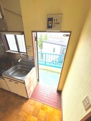 室内からの展望 コウノハイツ