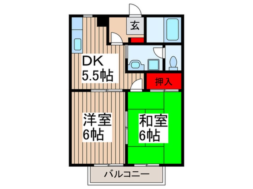 間取図 プリモ野島