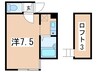 ロッシェル東淵野辺 1Rの間取り