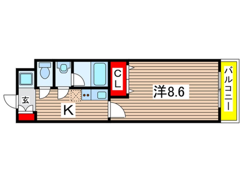 間取図 グランメゾン椿森