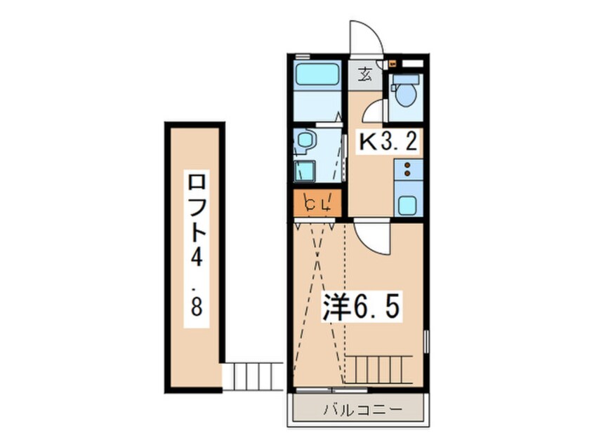 間取図 Crane　Hills