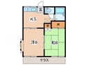 グランデュ－ル花水Ａの間取図
