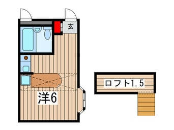 間取図 ベルピア稲毛１