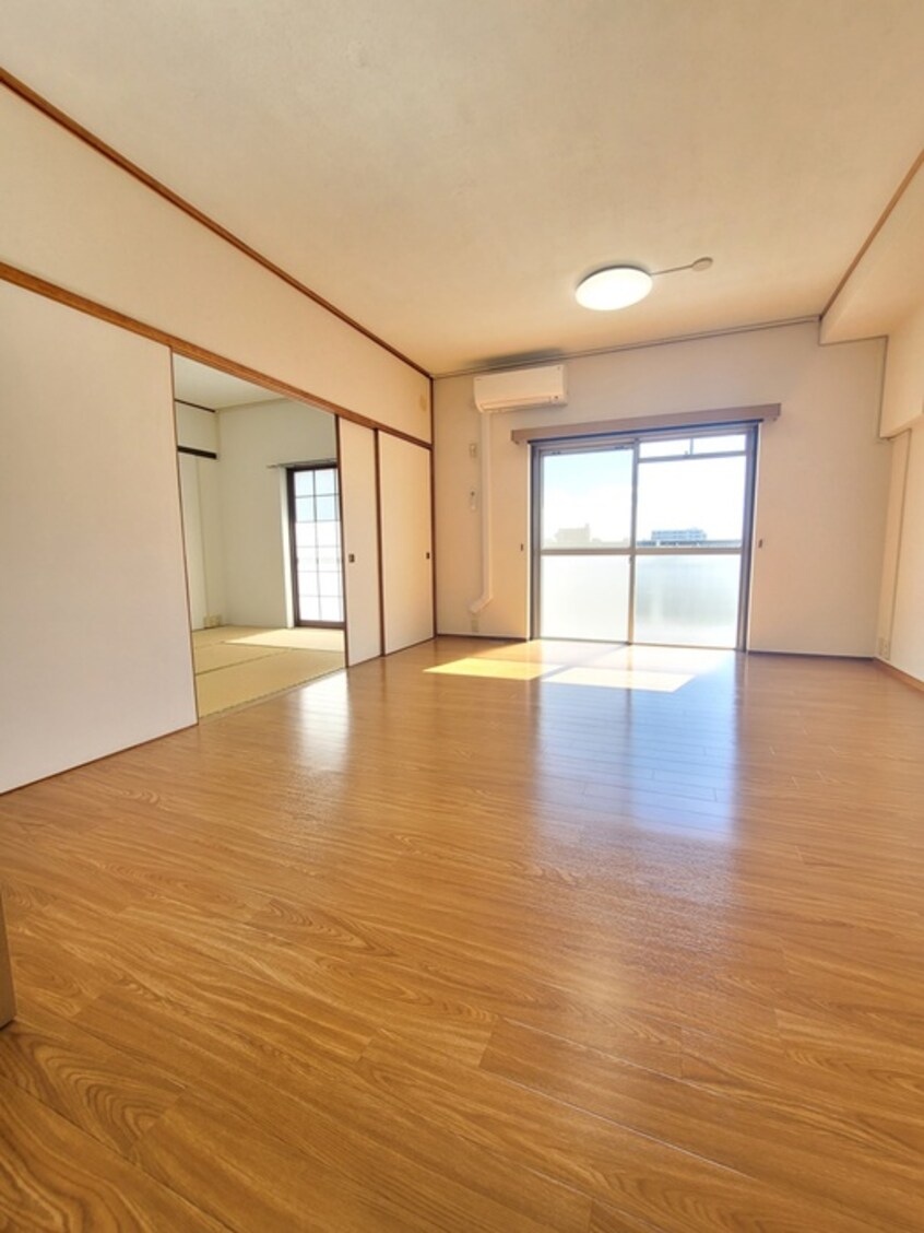 室内からの展望 練馬関町第２社宅１号棟