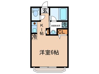 間取図 フラワ－ハイツ