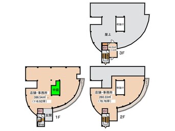 間取図 佐野川店舗・事務所