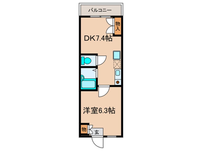 間取図 ＭＯＤＥＲＡＴＯ