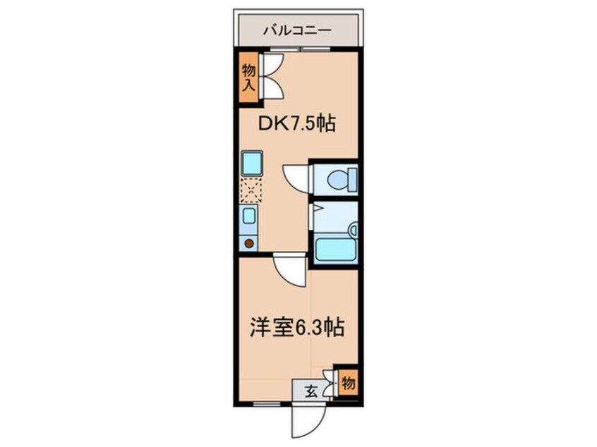 間取図 ＭＯＤＥＲＡＴＯ