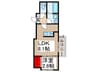 KEIAI RESIDENCE　上尾Ⅱ 1LDKの間取り