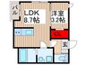 KEIAI RESIDENCE　上尾Ⅱ 1LDKの間取り